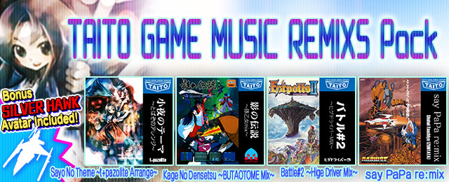 TAITO GAME MUSIC REMIXS Pack Added!